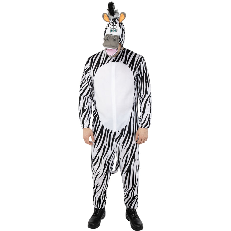 Disfraz de Marty Cebra película Madagascar adulto unisex Detalle