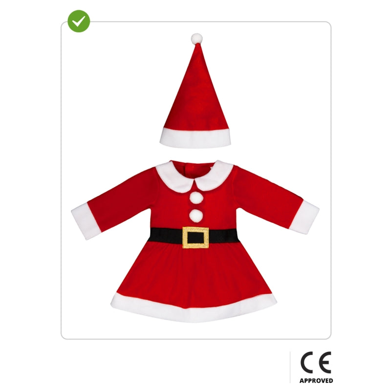 Disfraz de Mamá Noel Clásico para bebé Contenido