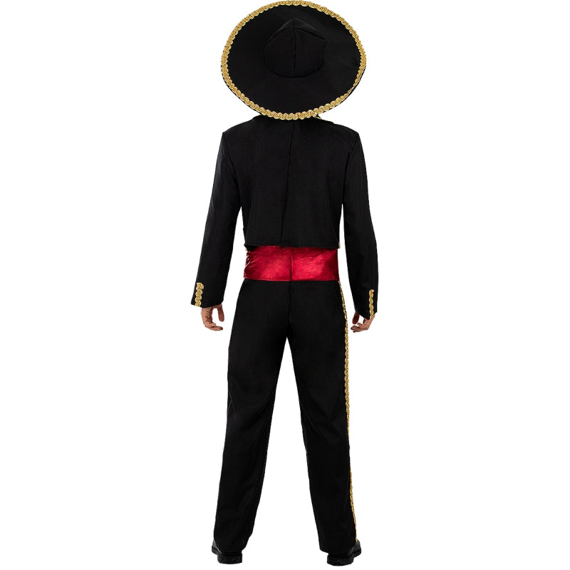 Disfraz de Mariachi para hombre Espalda