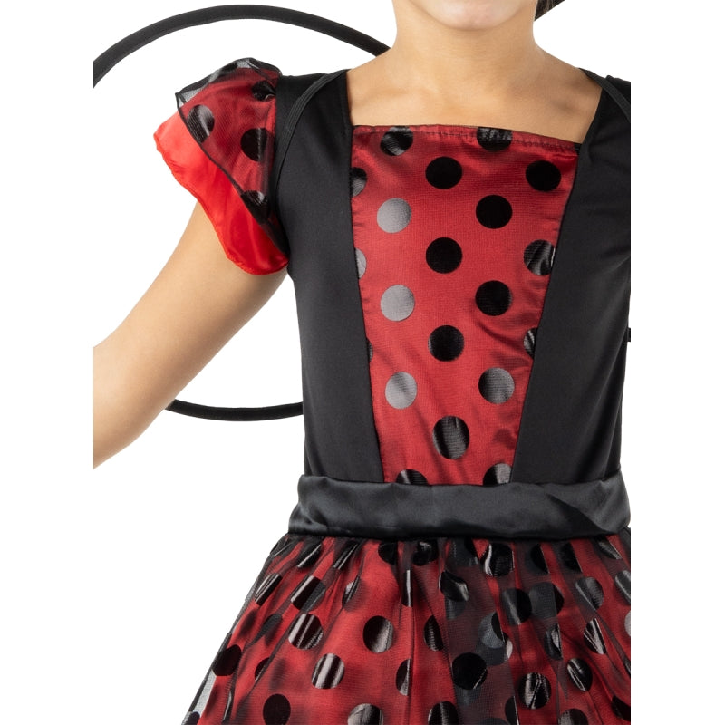 Disfraz de Mariquita Silvestre para niña Detalle