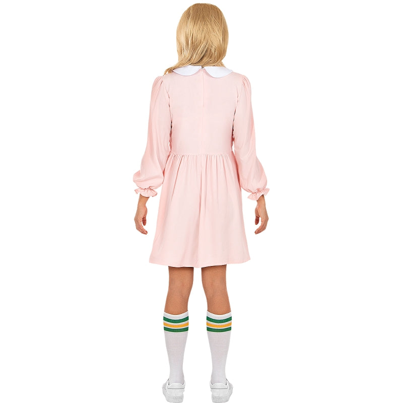 Disfraz de Once Stranger Things Oficial Netflix para mujer Espalda