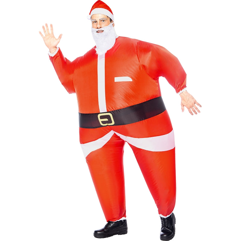 Disfraz de Santa Claus Hinchable adulto unisex Bis