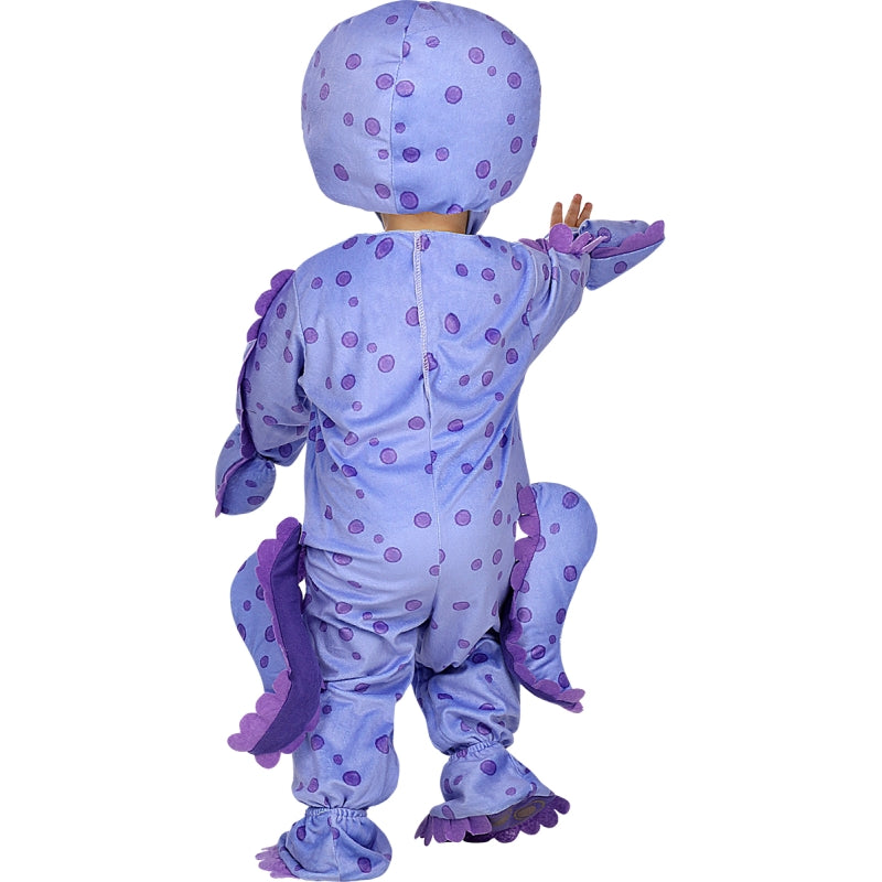 Disfraz de Pulpo Kawaii para bebé Espalda