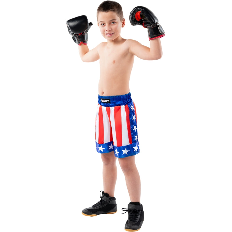 Disfraz de Rocky Balboa para niño Perfil