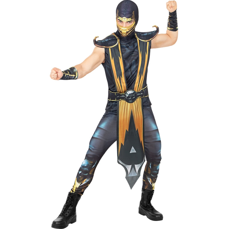 Disfraz de Scorpion - Mortal Kombat para hombre Bis 2