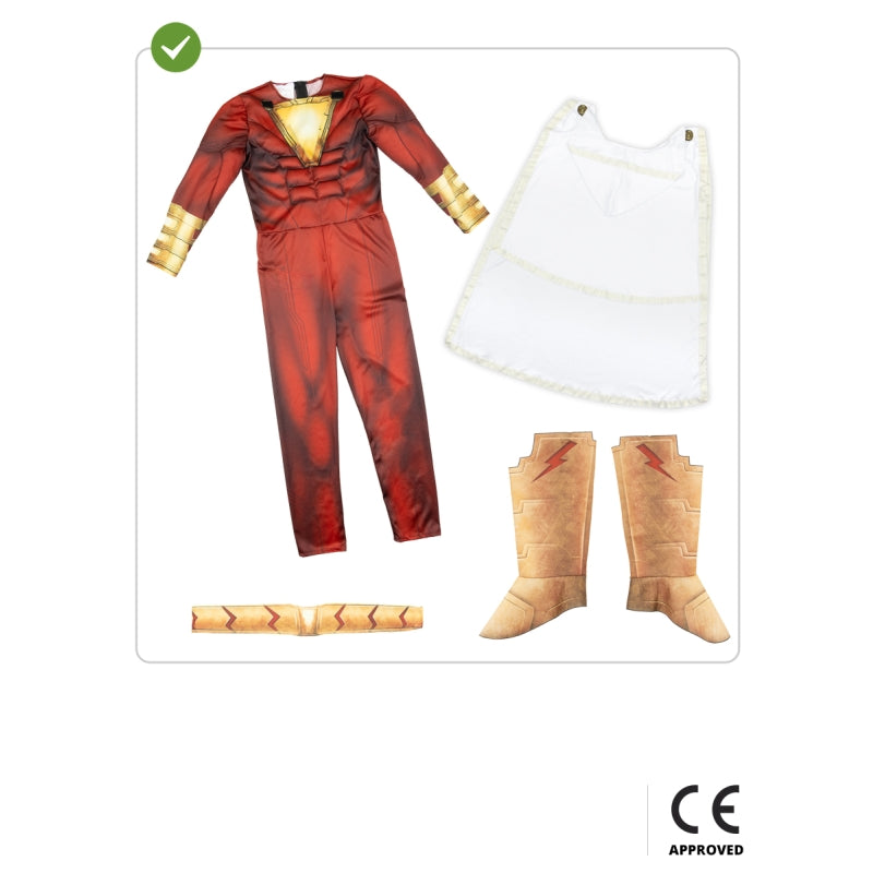 Disfraz de Shazam para niño Contenido