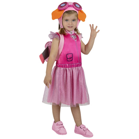 Disfraz de Policía Skye - Paw Patrol® para niña Bis