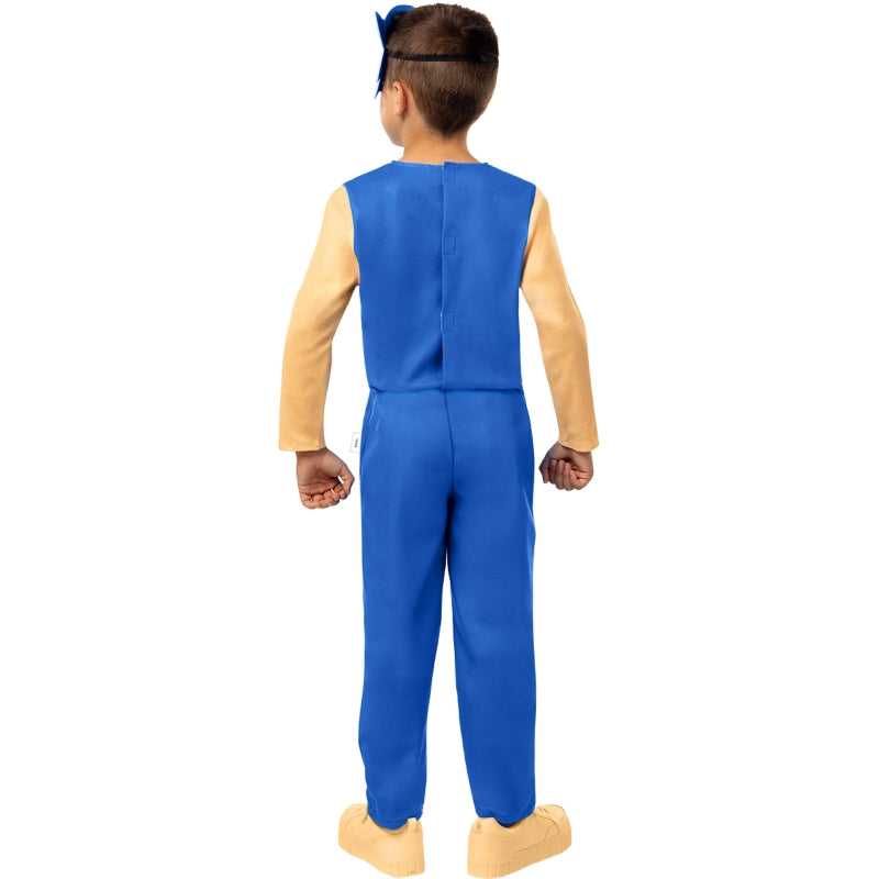 Disfraz de Sonic infantil Espalda