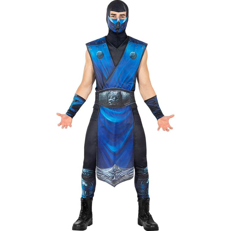 Disfraz de Sub-Zero de Mortal Kombat para hombre