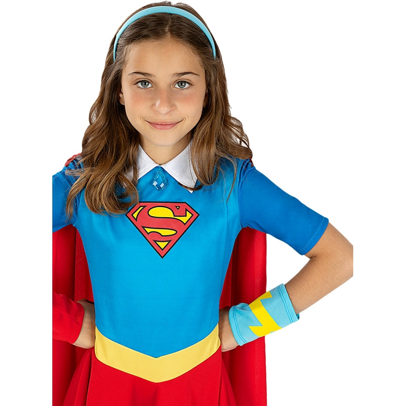 Disfraz de Supergirl DC Super Hero Girls para niña Detalle