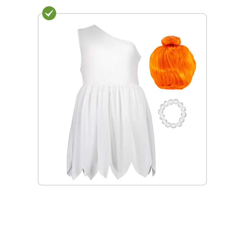 Disfraz de Vilma Picapiedra de Los Picapiedra para mujer Contenido