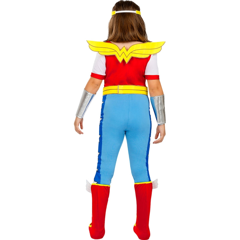 Disfraz de Wonder Woman DC Super Hero Girls para niña Espalda