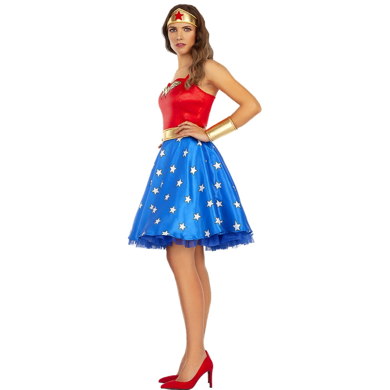 Disfraz de Wonder Woman Clásico para mujer Perfil