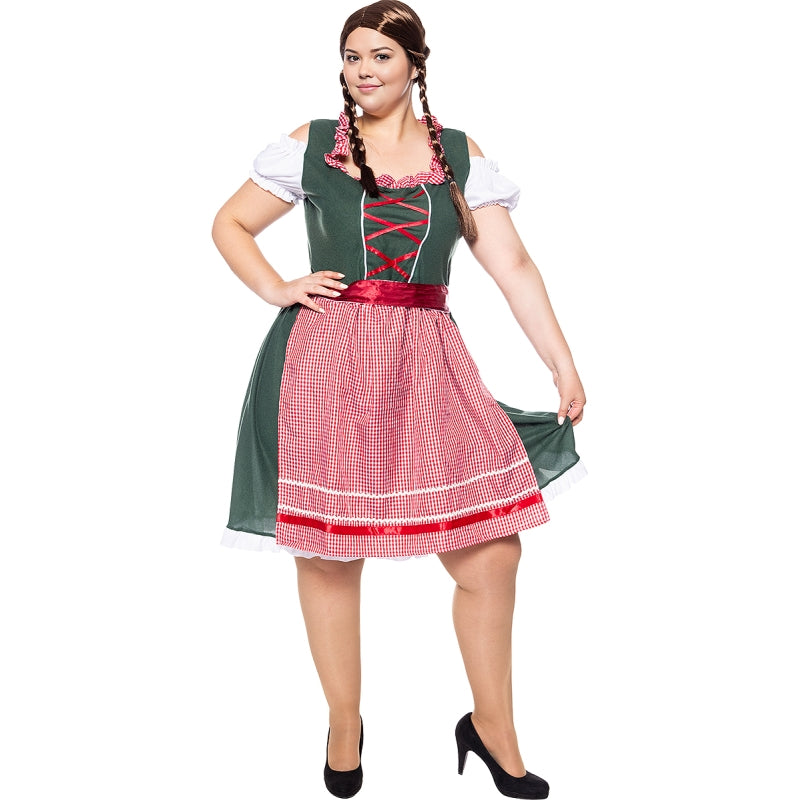 Disfraz de Alemana Tradicional para mujer Talla Grande