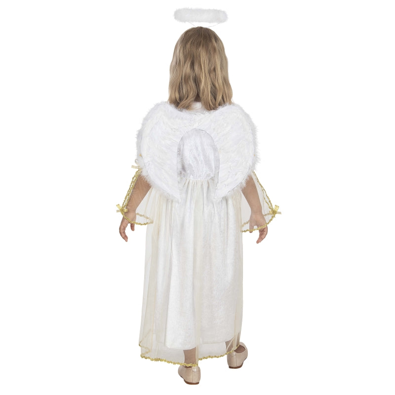 Disfraz de Ángel Deluxe para niña Espalda