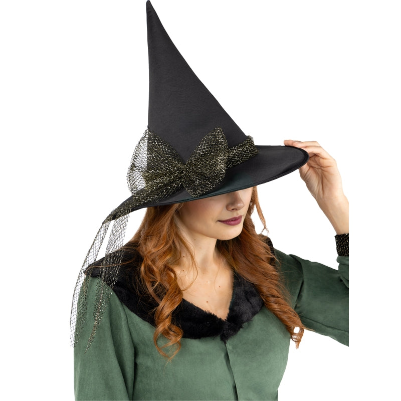 Disfraz de Bruja Deluxe para mujer Detalle