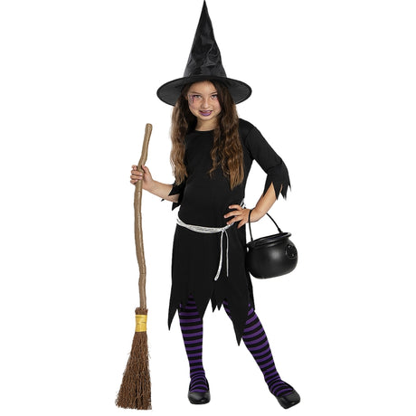 Disfraz de Bruja Cintas para niña