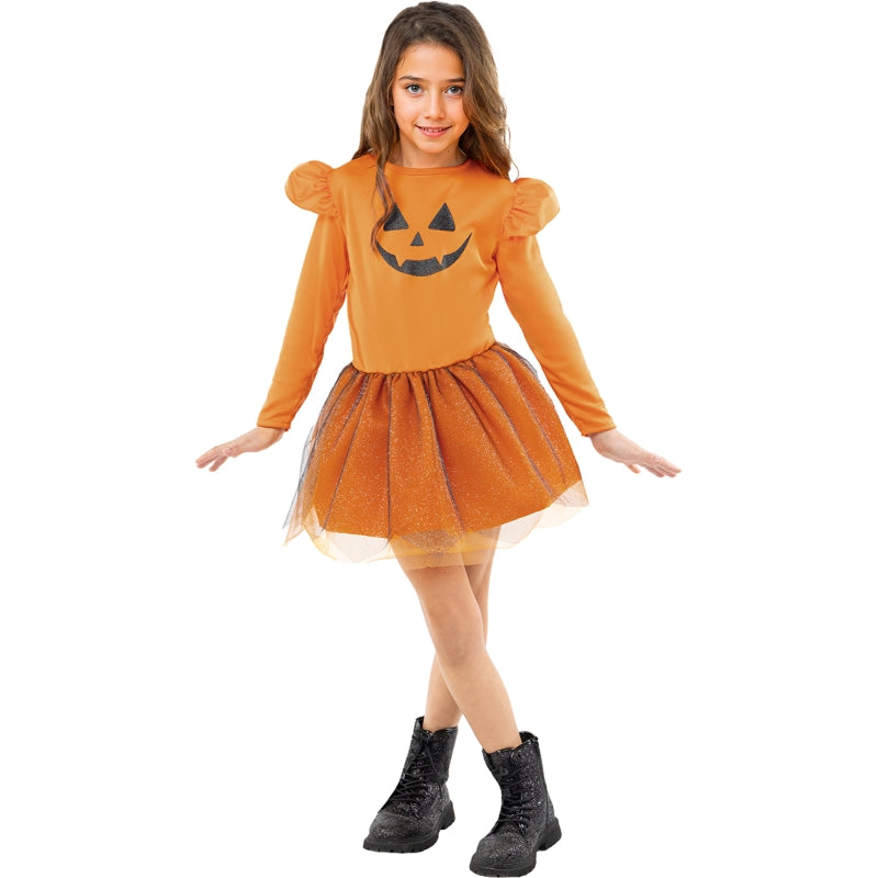 Disfraz de Calabaza Tutú Gloss para niña Bis