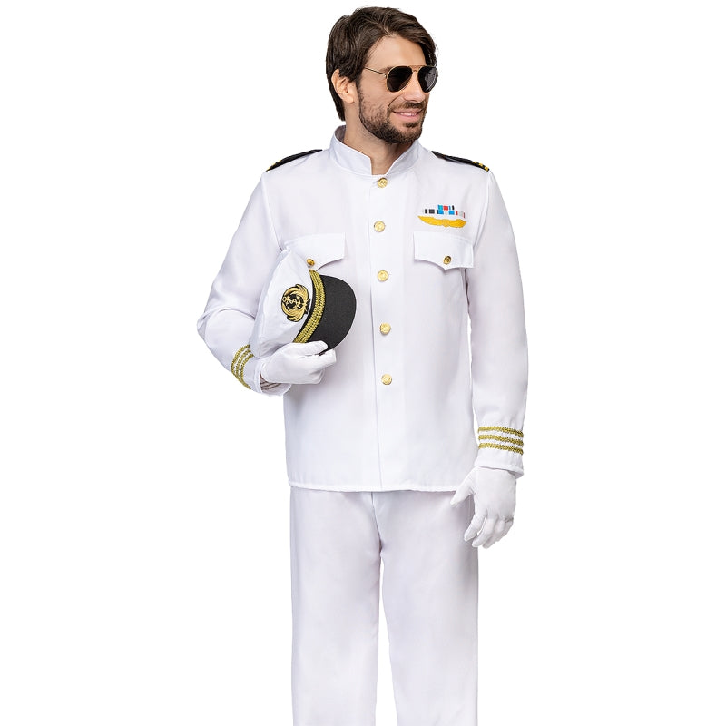 Disfraz de Capitán de la Marina para hombre Bis