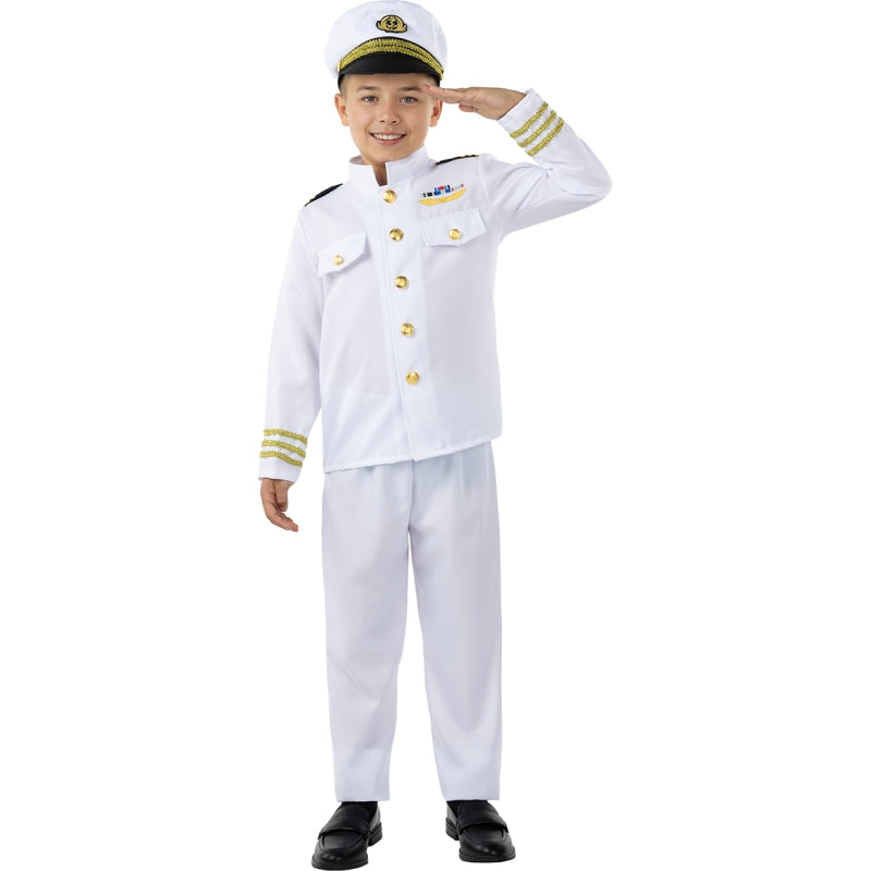 Disfraz de Capitán de la Marina para niño Bis