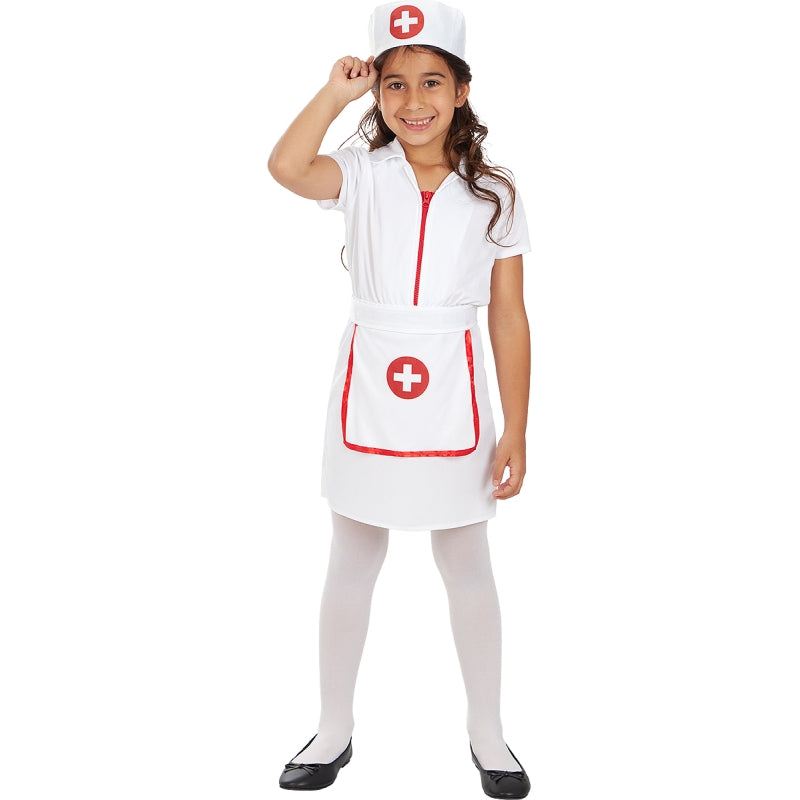 Disfraz de Enfermera para niña Bis