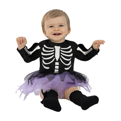 Disfraz de Esqueleto con Tul para bebé