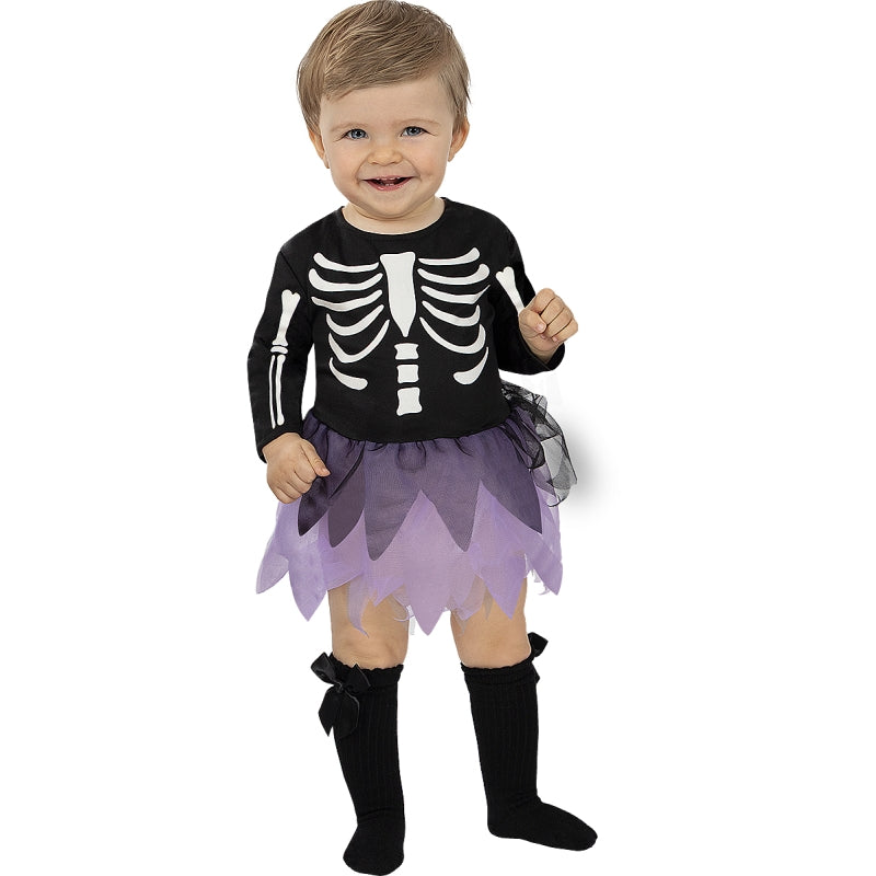 Disfraz de Esqueleto con Tul para bebé Bis