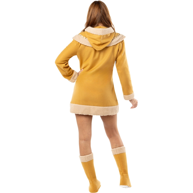 Disfraz de Esquimal Polo Norte para mujer Espalda