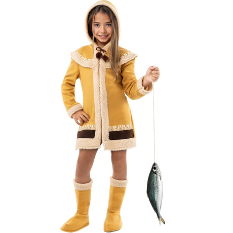 Disfraz de Esquimal Tradicional para niña