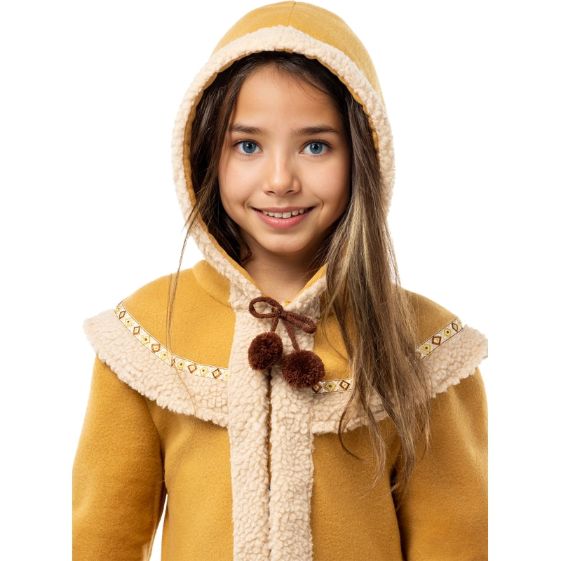 Disfraz de Esquimal Tradicional para niña Detalle
