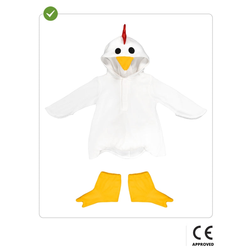 Disfraz de Gallina Blanca para bebé Contenido