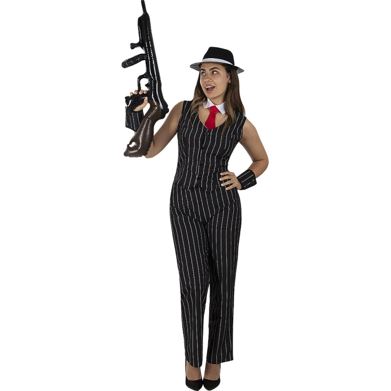 Disfraz de Mafiosa para mujer