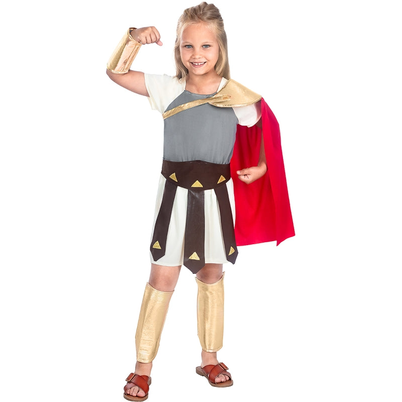 Disfraz de Centurión Ejército Romano para niños Niña