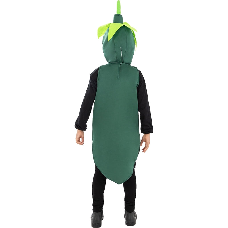 Disfraz de Guisante infantil Espalda