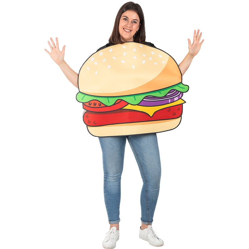Disfraz de Hamburguesa Clásica adulto unisex