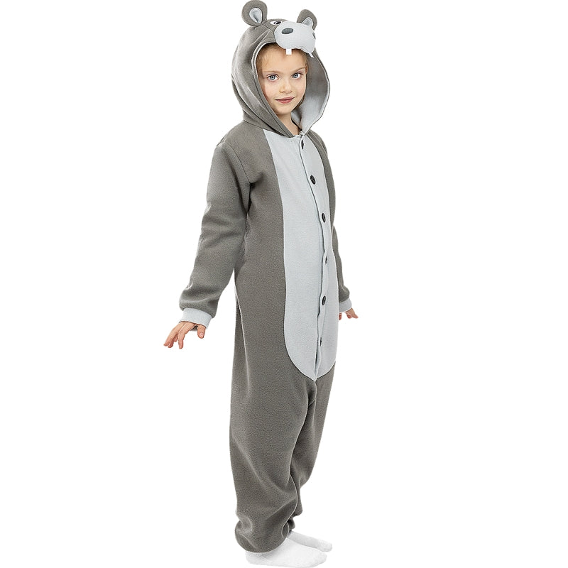 Disfraz de Hipopótamo Onesie infantil Perfil