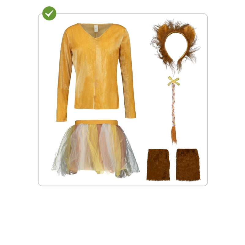 Disfraz de Leona con Tutú para mujer Contenido