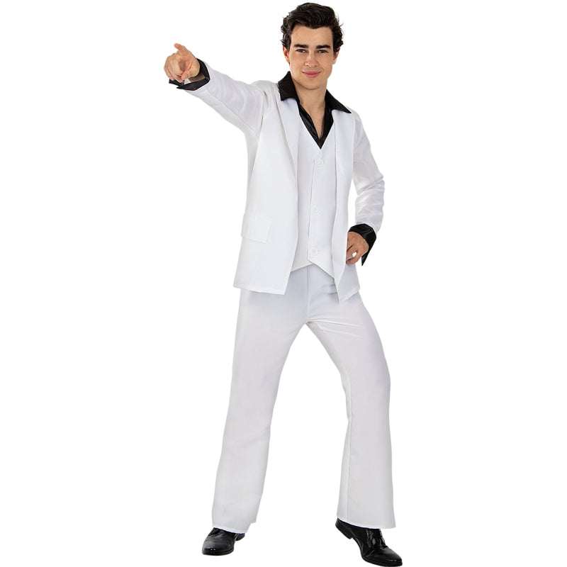 Disfraz de Años 70 de Fiebre del Sábado noche para hombre