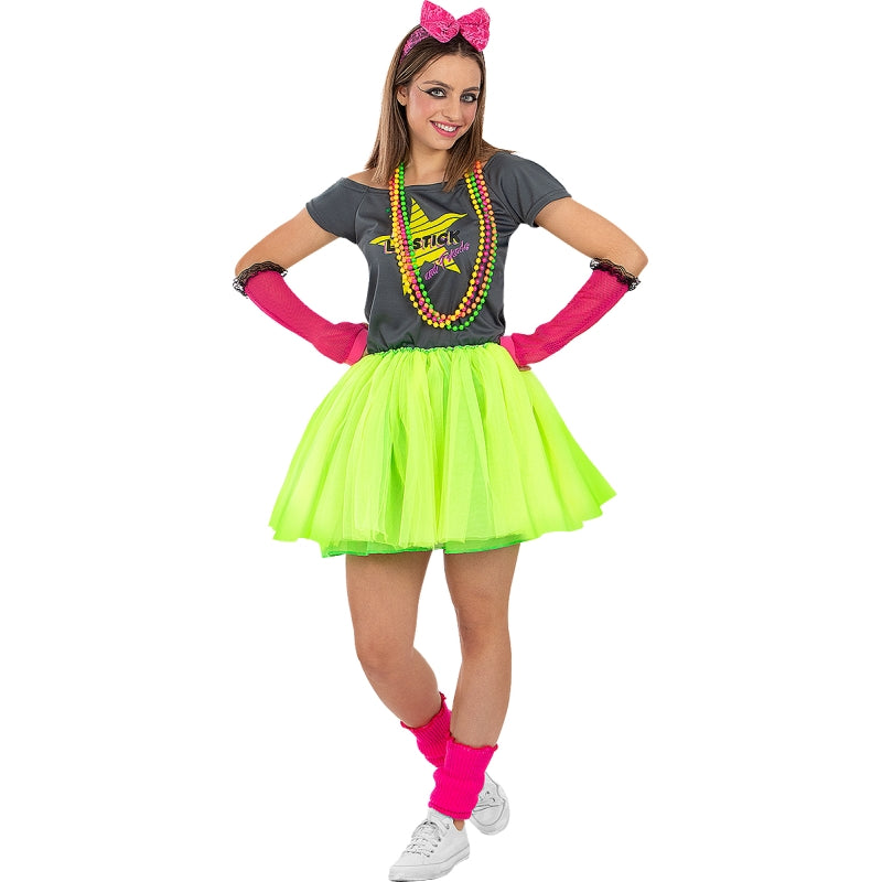 Disfraz de Años 80 Pop para mujer Bis