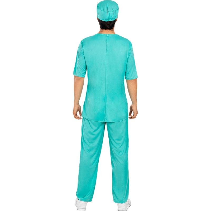 Disfraz de Médico adulto unisex Espalda