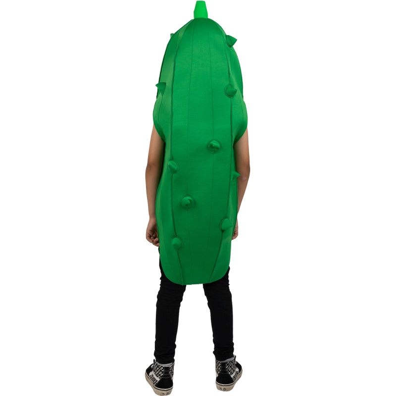 Disfraz de Pepinillo en Vinagre infantil Espalda