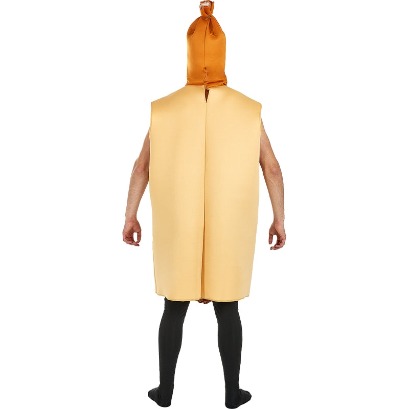 Disfraz de Perrito Caliente adulto unisex Espalda