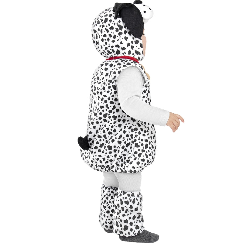 Disfraz de Perro Dálmata con hueso para bebé Perfil