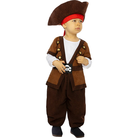 Disfraz de Pirata Colección Caribe para bebé