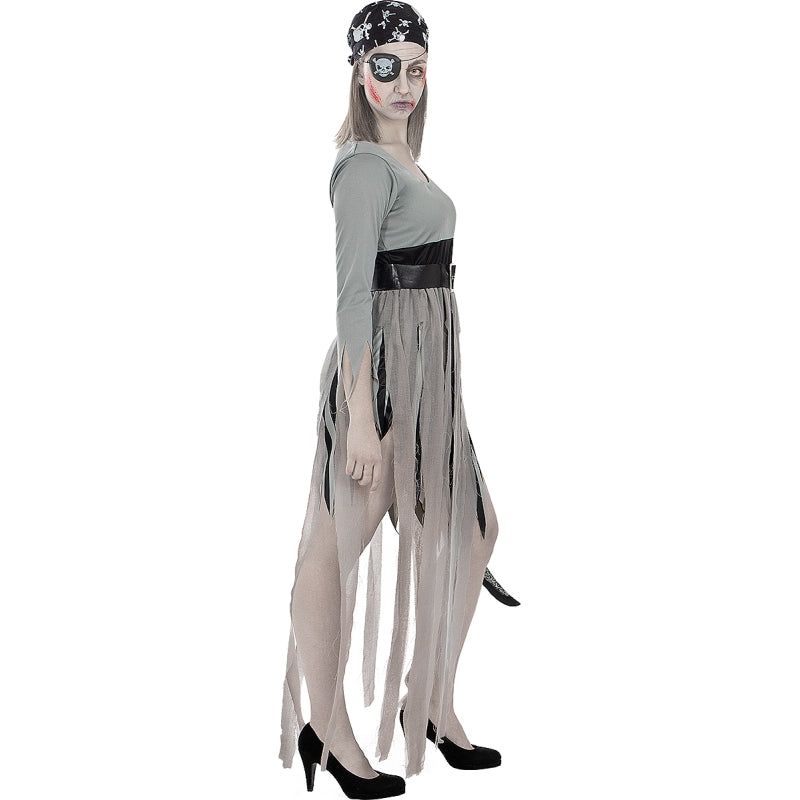 Disfraz de Pirata Fantasma para mujer Perfil