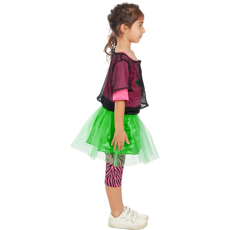 Disfraz de Rockera para niña Perfil