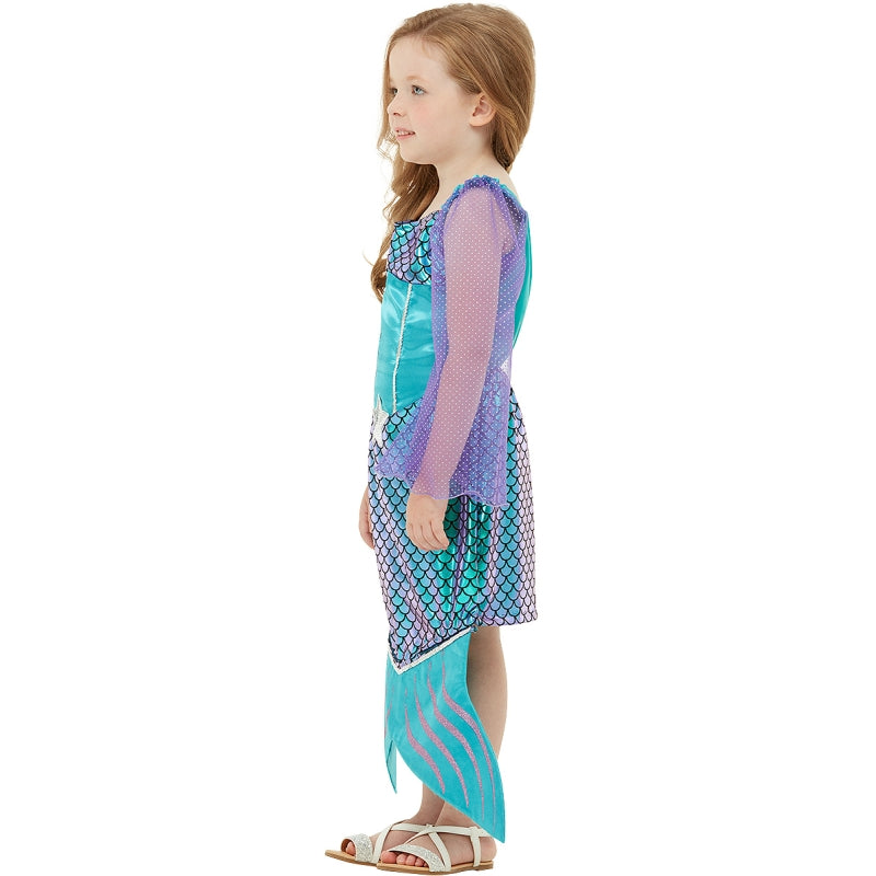 Disfraz de Sirena para niña Perfil