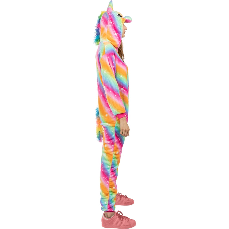 Disfraz de Unicornio Fantasía Onesie para mujer Perfil