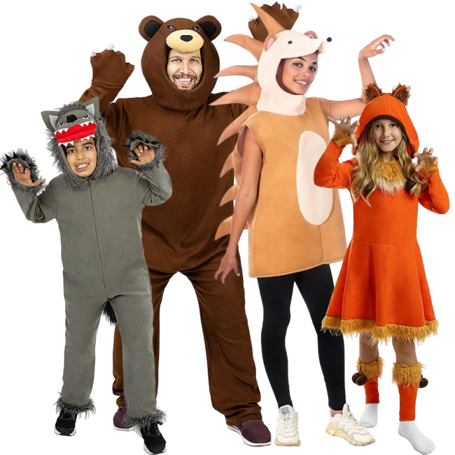 Grupo de Animais da floresta