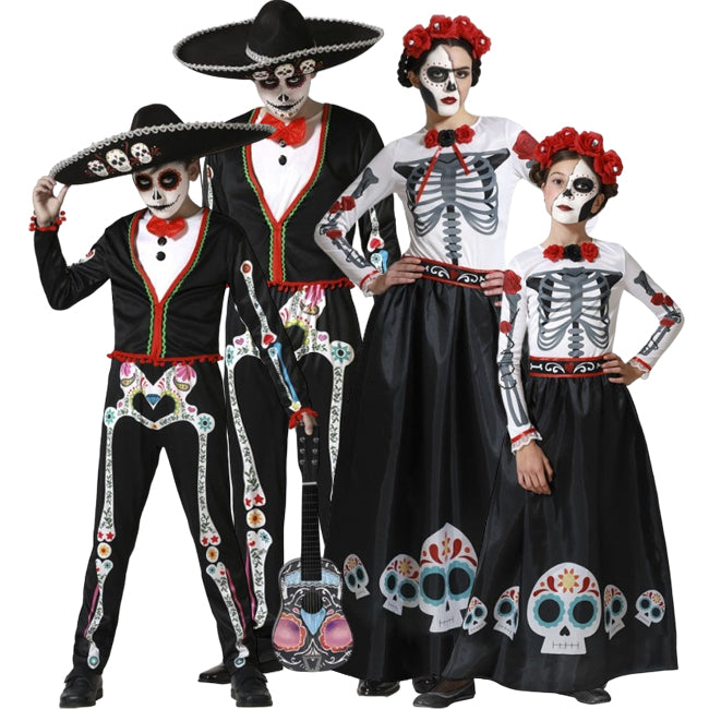 Grupo Esqueletos Día de los Muertos